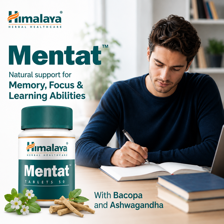 Himalaya Mentat 50 Tablets