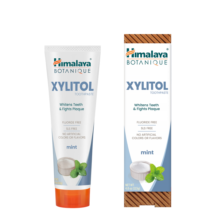 Himalaya Botanique Whitening+ Hydroxyapatit-Zahnpasta – Extra Starke Minze 85g