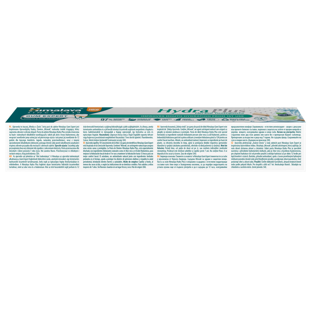 Himalaya Gum Expert Hydra Plus Kräuter-Zahnpasta - 75 ml