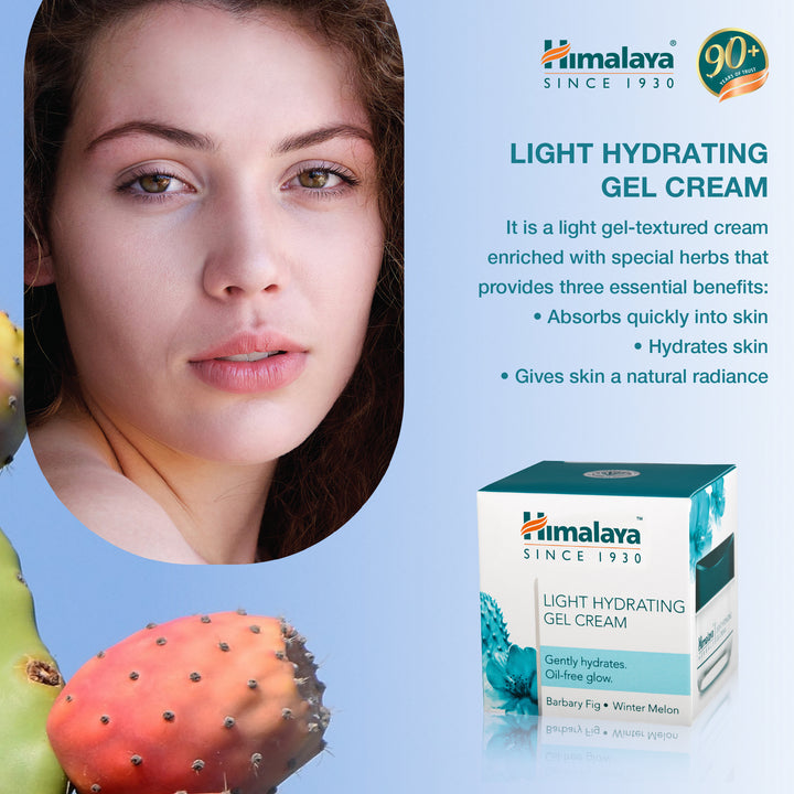 Himalaya Leichte Feuchtigkeitsspendende Gel-Creme – 50g