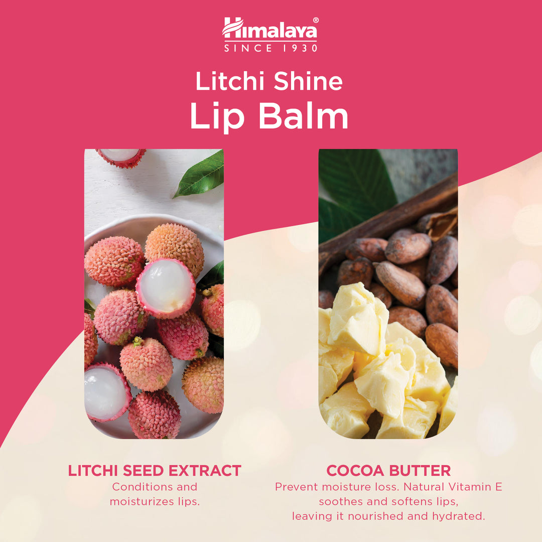 Himalaya Litschi Shine Lippenbalsam 4,5g