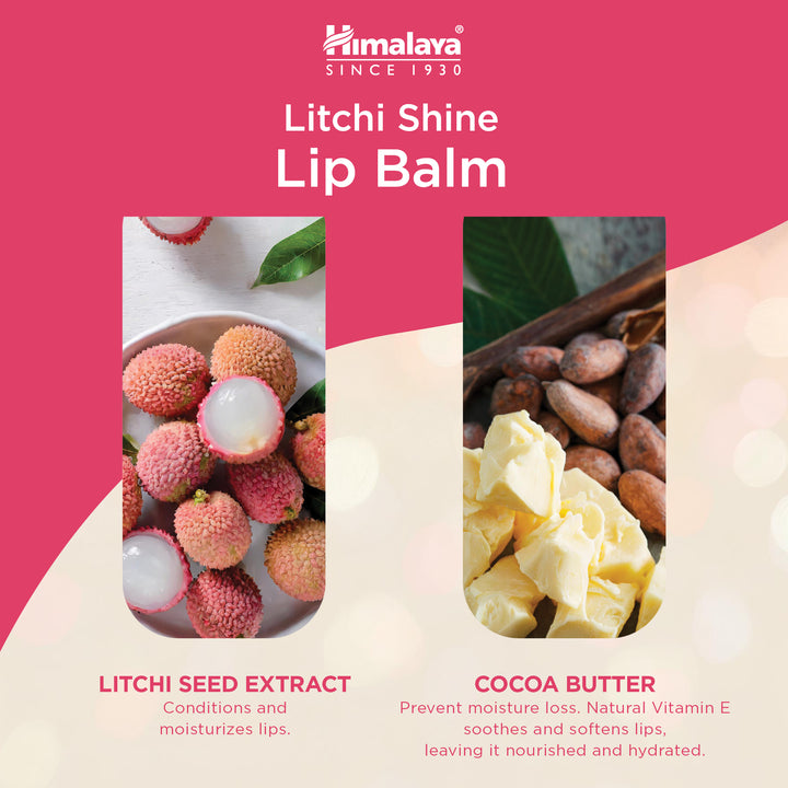 Himalaya Litschi Shine Lippenbalsam 4,5g
