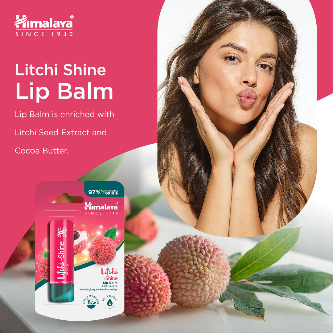 Himalaya Litschi Shine Lippenbalsam 4,5g