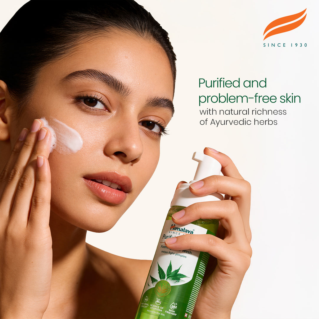 Himalaya oczyszczająca pianka do mycia twarzy z neem - 150ml