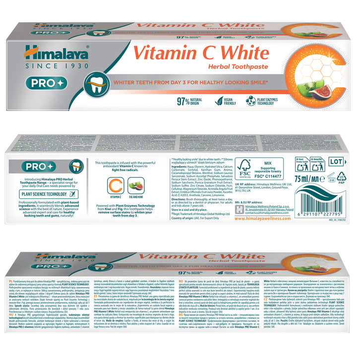Himalaya PRO Vitamin C White Zahncreme