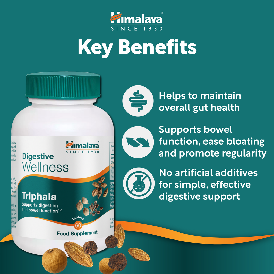 Himalaya Digestive Wellness Triphala - 60 Tabletten