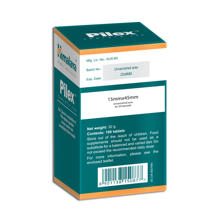 Himalaya Pilex - 100 Tabletten