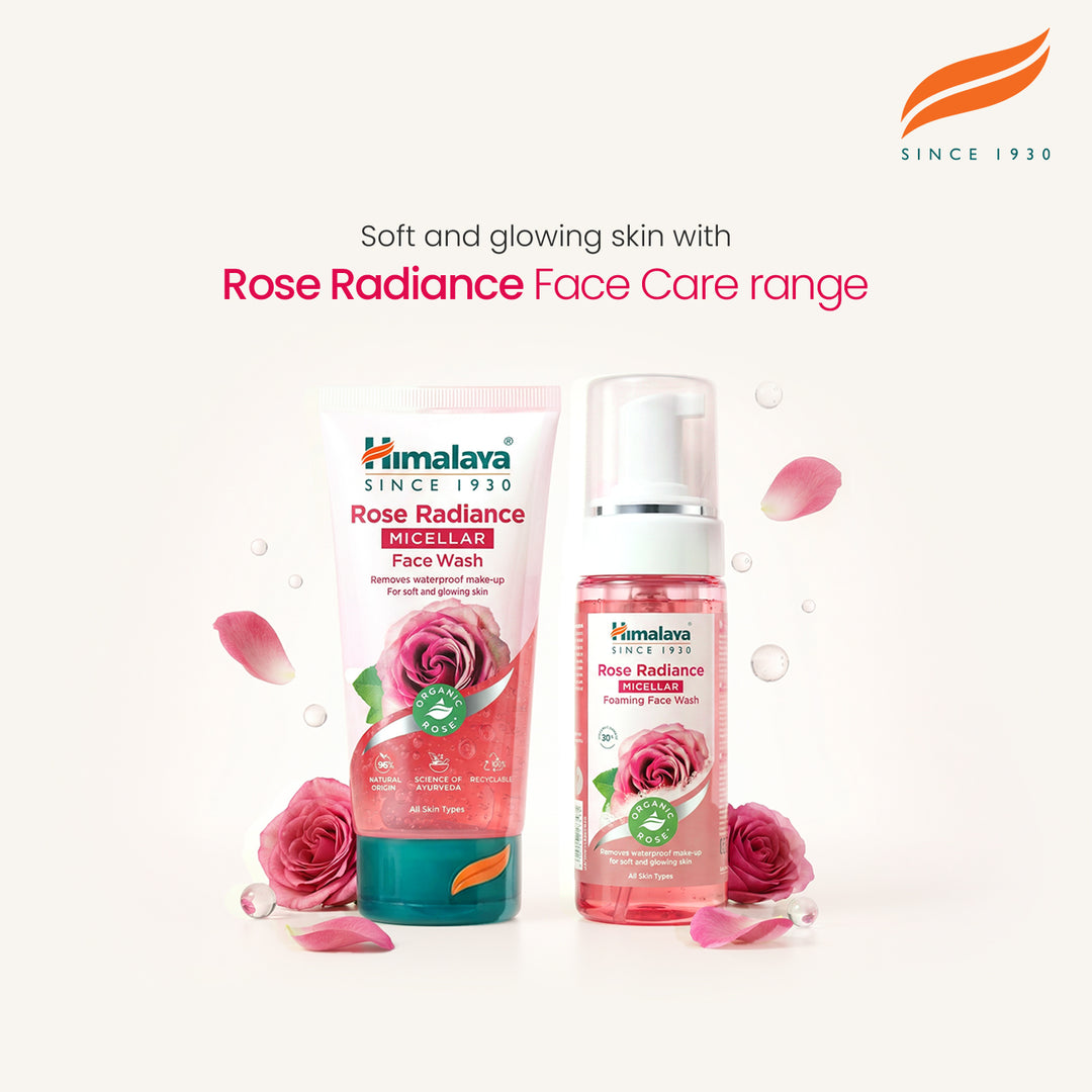 Himalaya Rose Radiance Micelarny Żel do Mycia Twarzy - 150ml