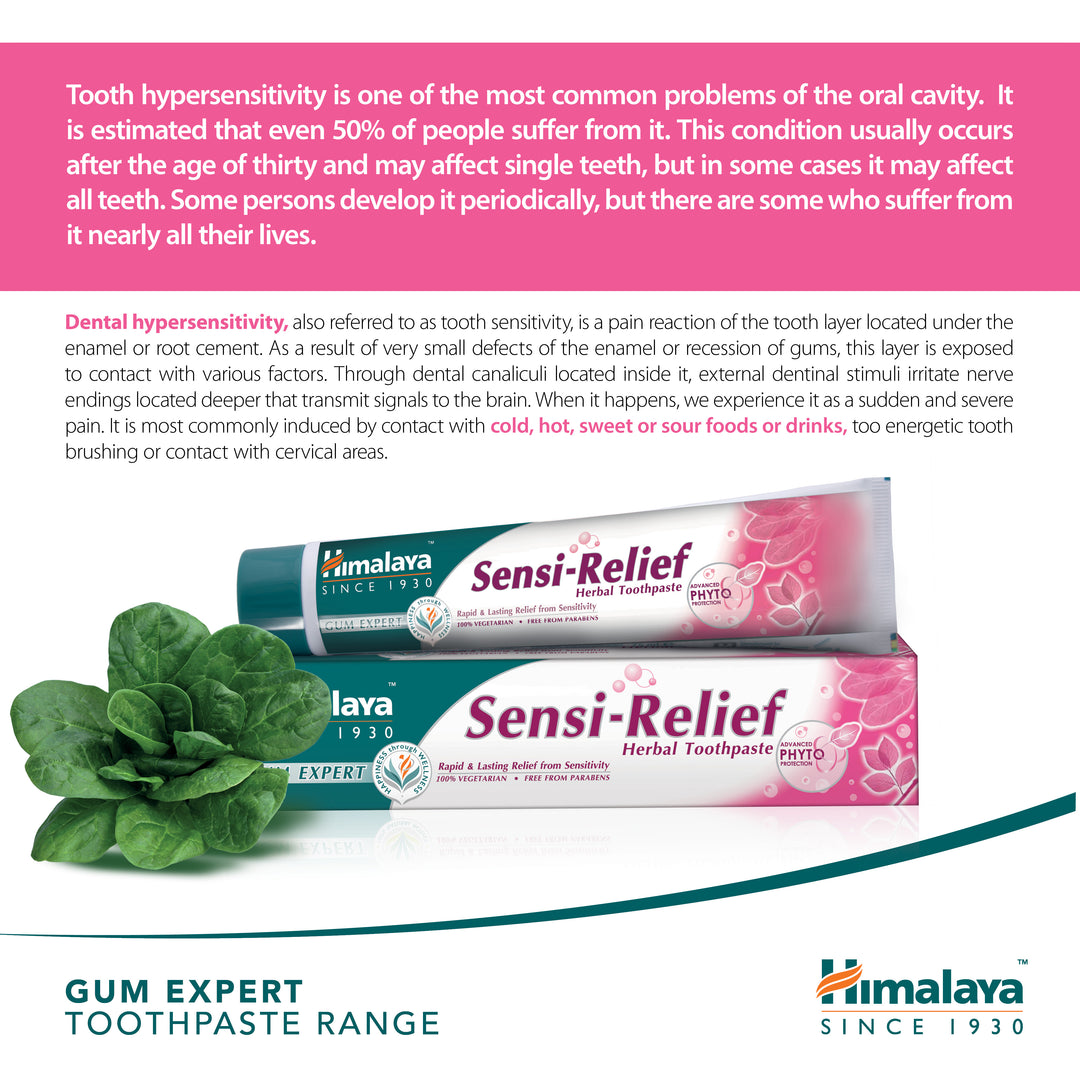 Himalaya Gum Expert Kräuterzahnpasta - Sensi Relief - 75ml