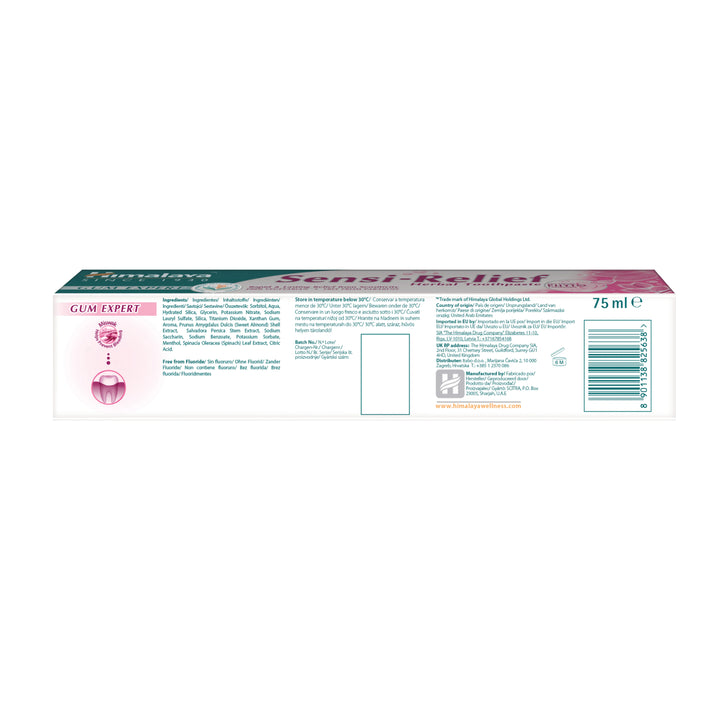 Himalaya Gum Expert Kräuterzahnpasta - Sensi Relief - 75ml