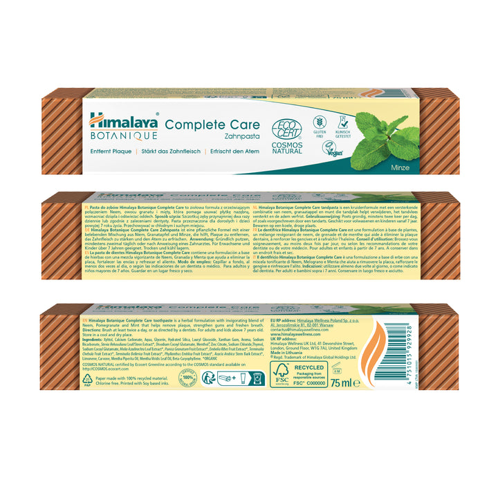 Himalaya Botanique Complete Care Zahnpasta - Mint 75 ml