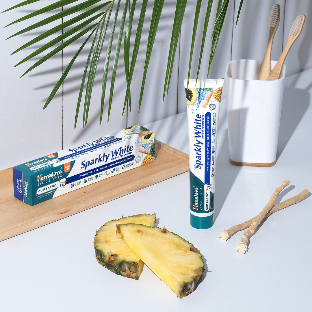 Himalaya Gum Expert Kräuterzahnpasta – Sparkly White – 75 ml