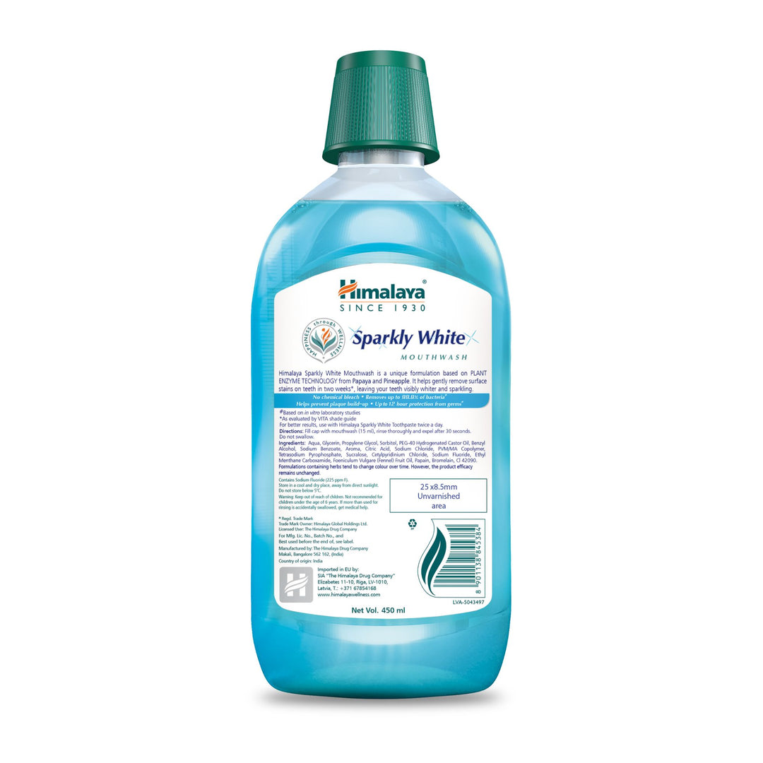 Himalaya Płyn do płukania jamy ustnej - Sparkly White - 450ml