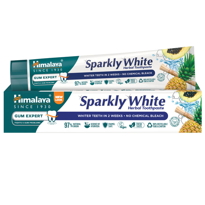 Himalaya Gum Expert Kräuterzahnpasta – Sparkly White – 75 ml