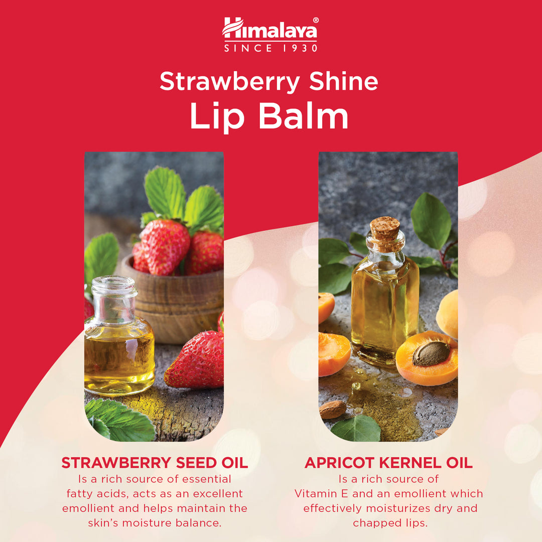Himalaya Strawberry Shine Lippenbalsam - 4,5g