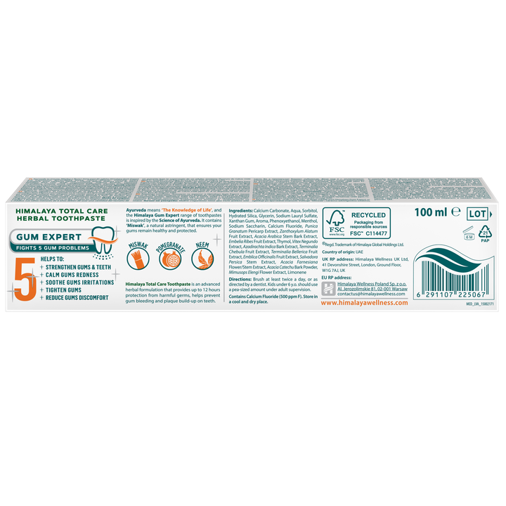 Himalaya Total Care Kräuter-Zahnpasta