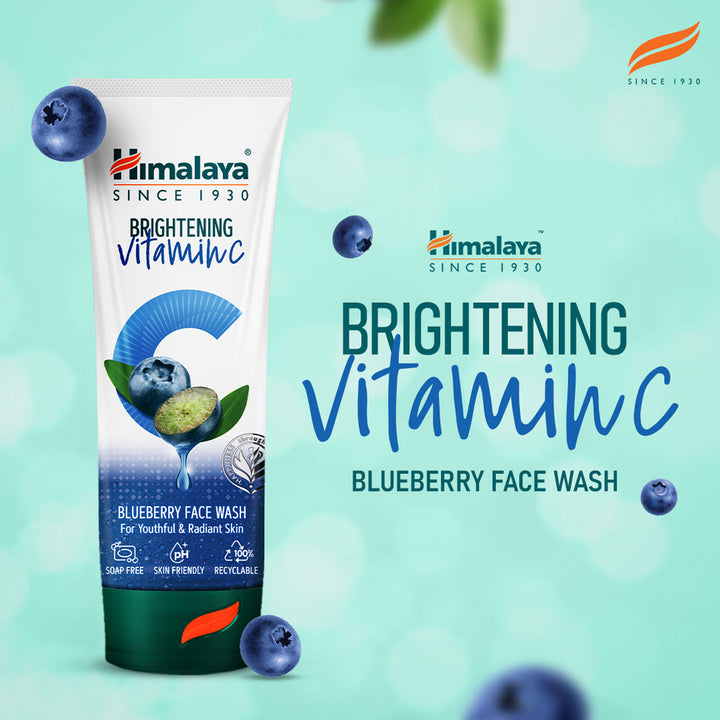 Himalaya Brightening Vitamin C Heidelbeer-Gesichtswaschgel