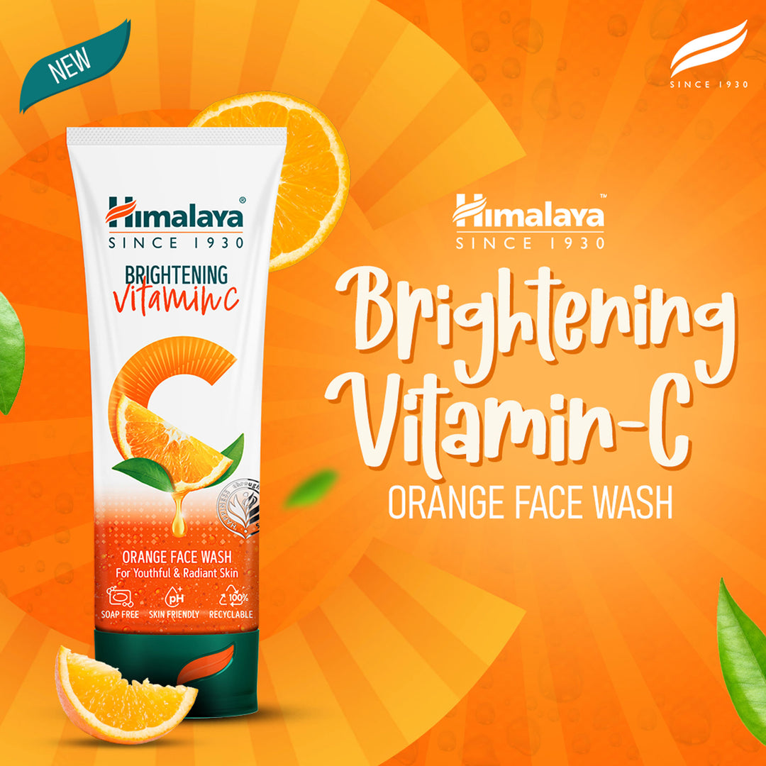 Himalaya aufhellendes Vitamin C Orangen Waschgel
