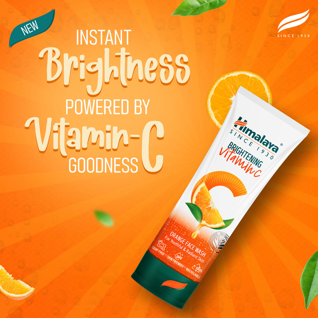Himalaya aufhellendes Vitamin C Orangen Waschgel