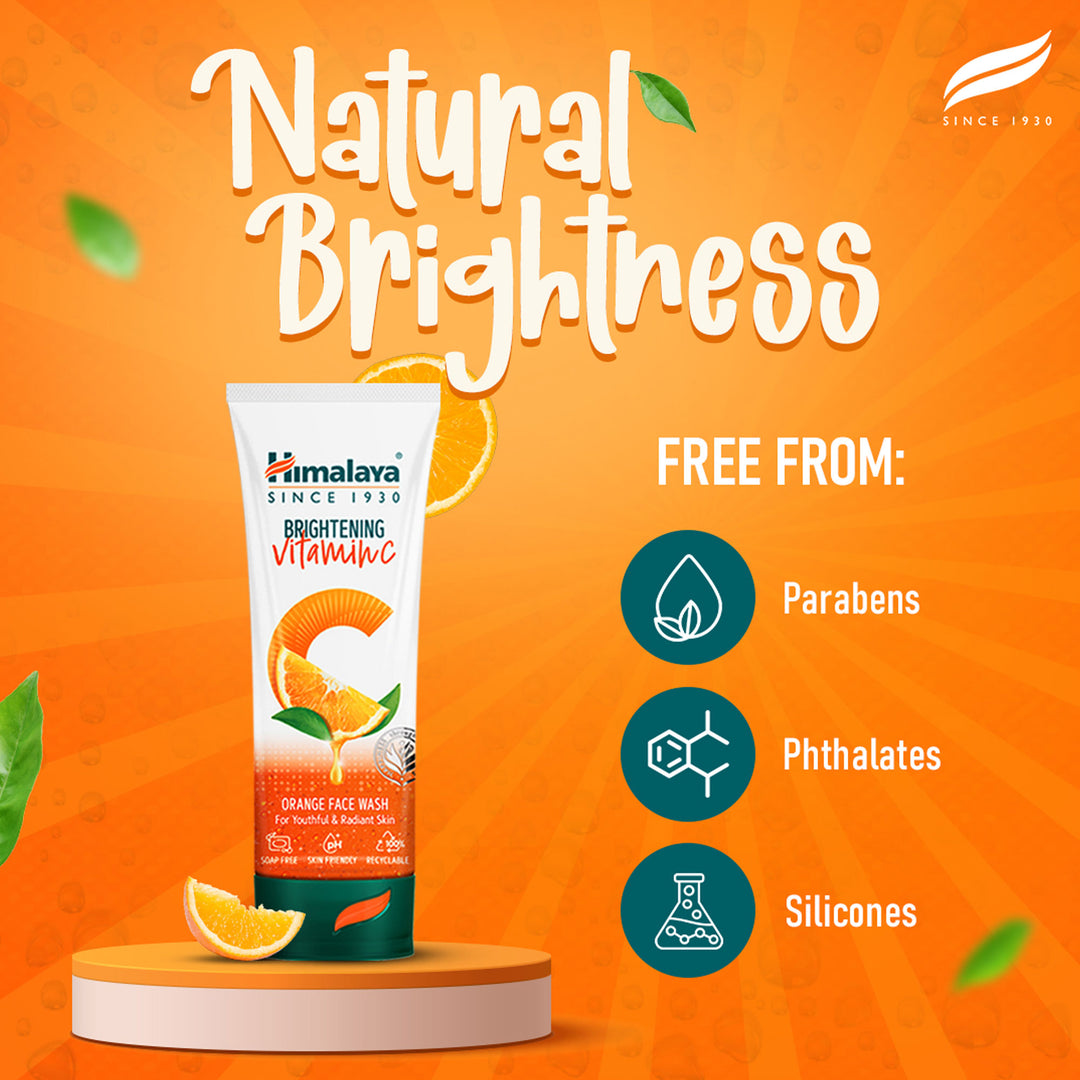 Himalaya aufhellendes Vitamin C Orangen Waschgel