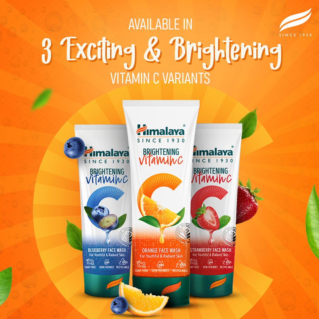 Himalaya aufhellendes Vitamin C Orangen Waschgel