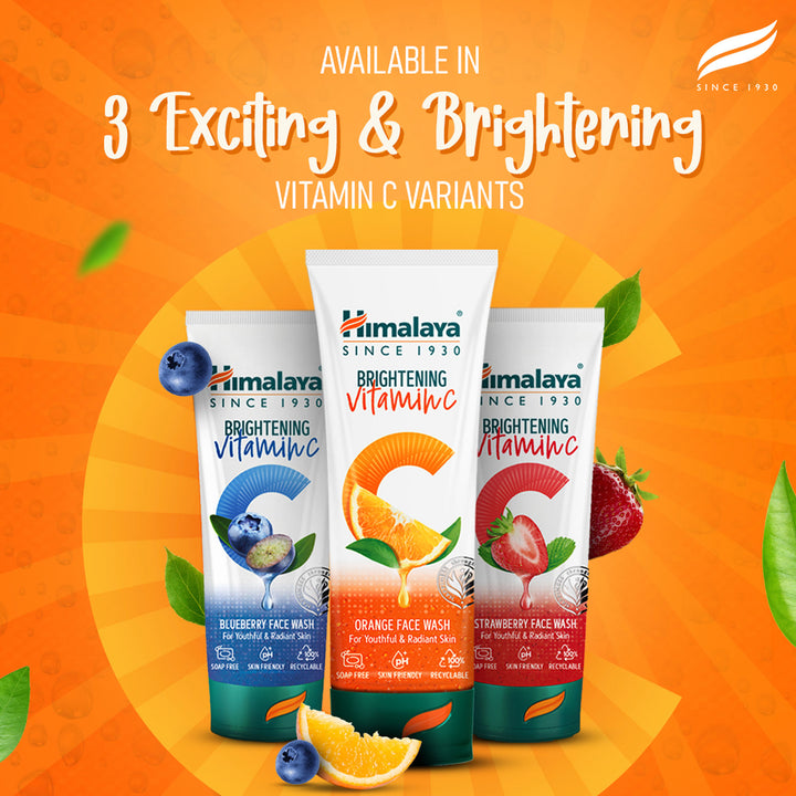 Himalaya aufhellendes Vitamin C Orangen Waschgel