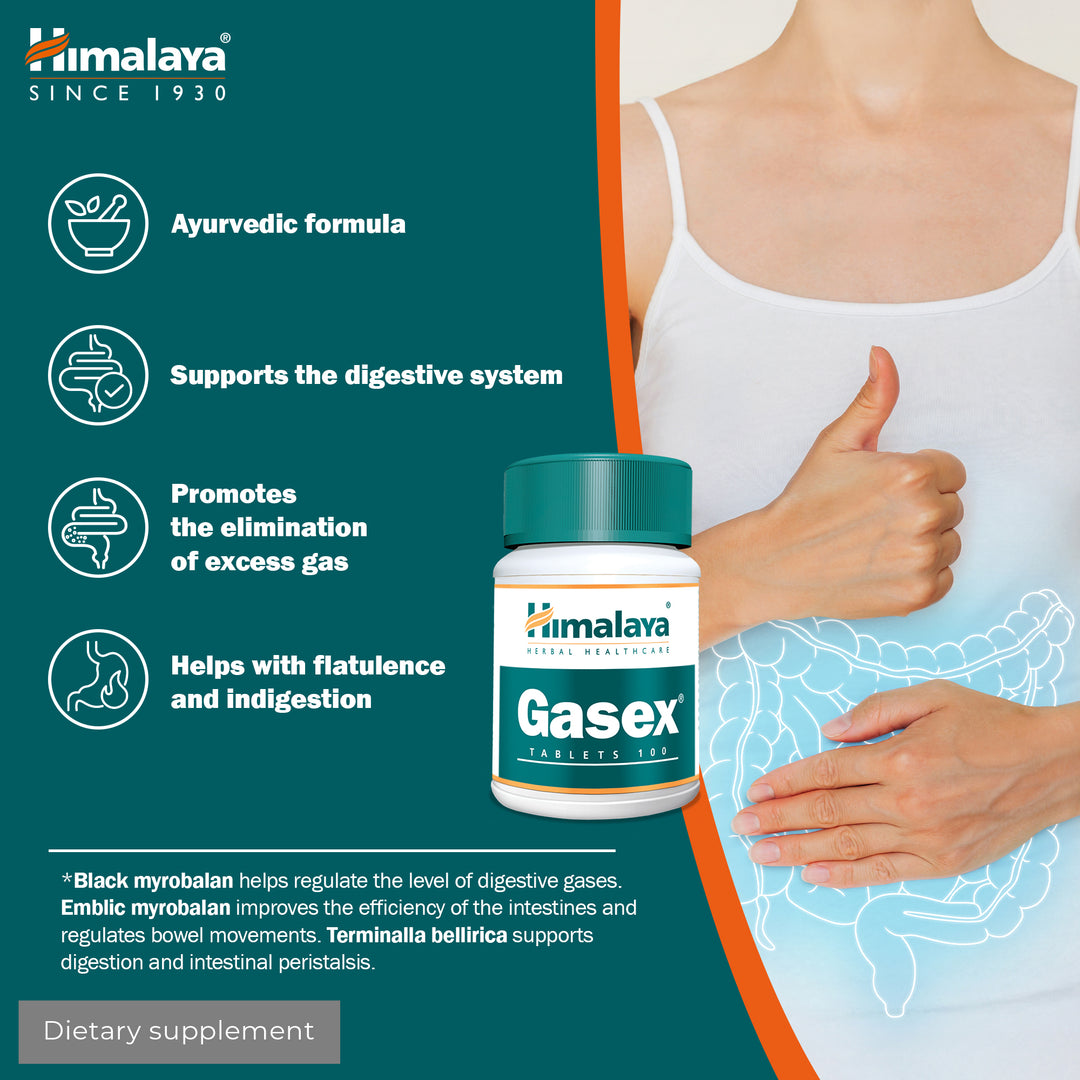 Himalaya Gasex - 100 Tabletten