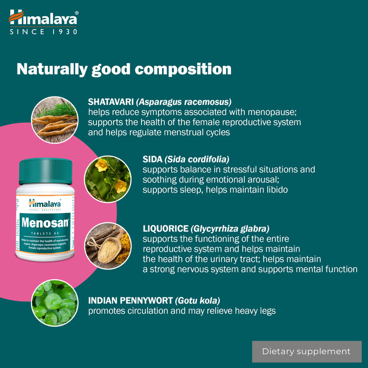 Himalaya Menosan - 60 Tabletten