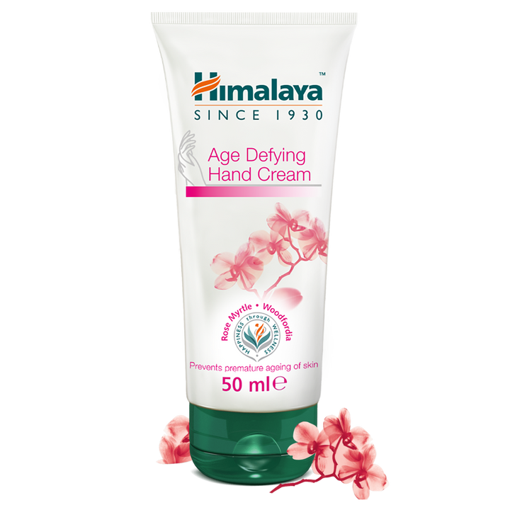 Himalaya Age Defying Hand Cream 50ml - Reduces Wrinkles &amp; Fine Lines 