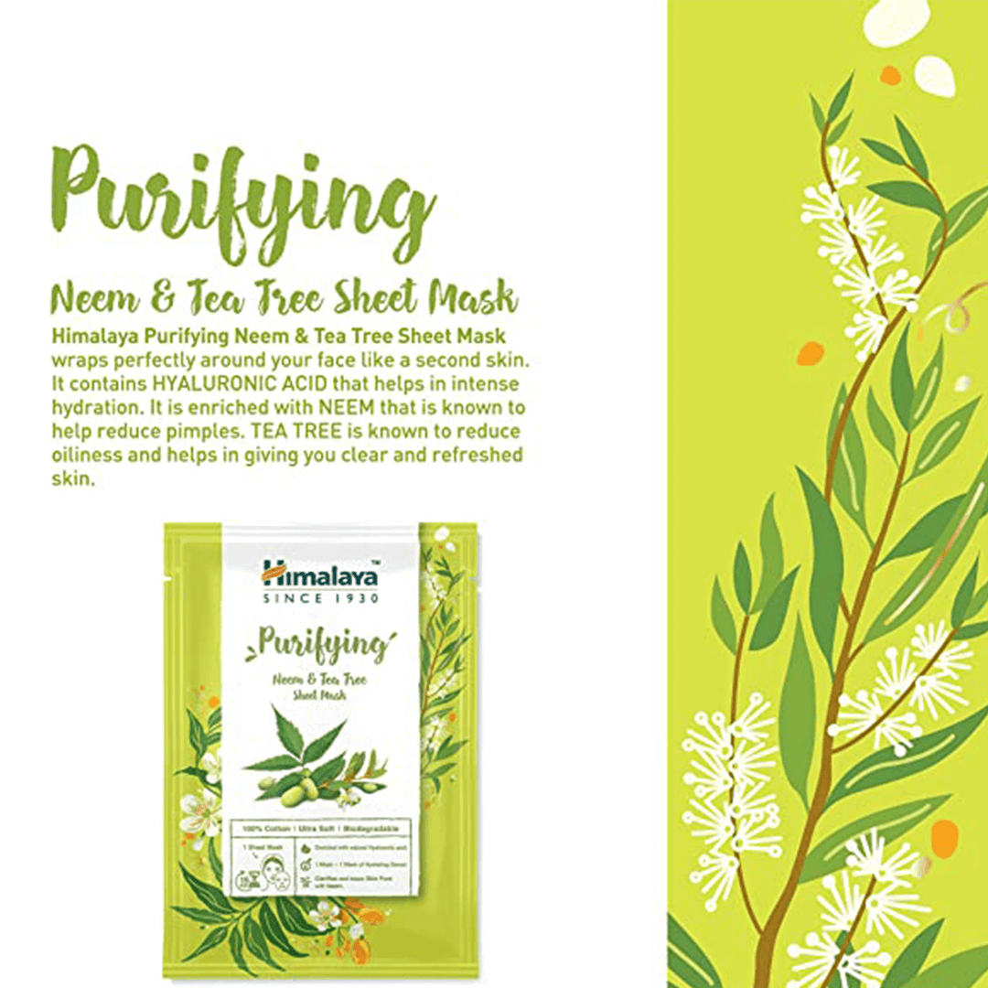 Purifying Neem &amp; Tea Tree Sheet Mask