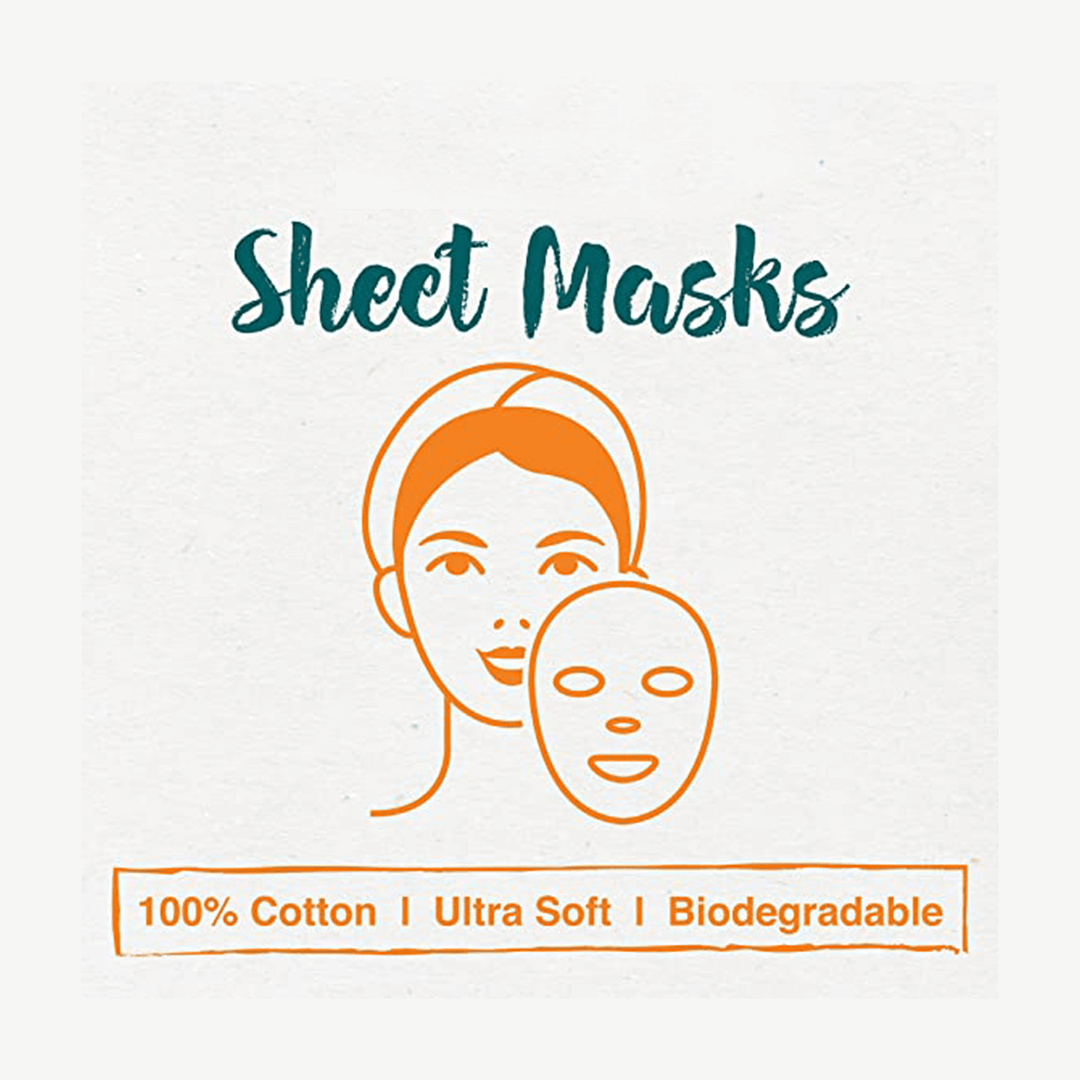 Himalaya Sheet Masks - 100% Cotton &amp; Biodegradable