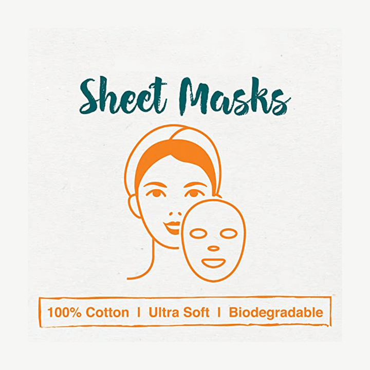 Himalaya Sheet Masks - 100% Cotton &amp; Biodegradable